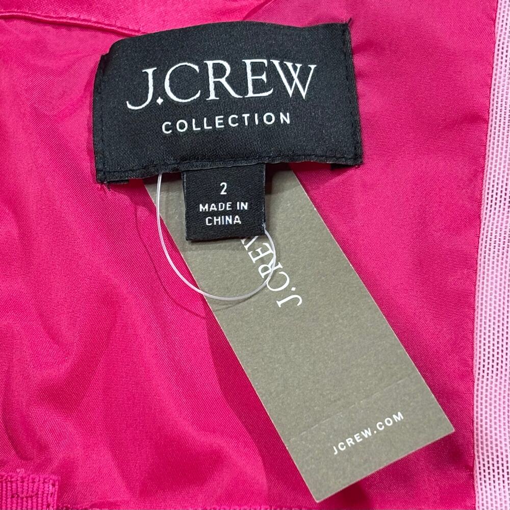 J. Crew Collection NWT Limited-Edition Strapless Dress in Duchesse Satin Fuchsia - Picture 5 of 6